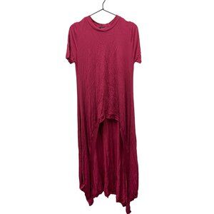 Annabelle Short Sleeve Hi-Lo Maxi Tunic